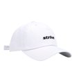 thumbnail image 1 of KALE Baseball Cap Summer Sporty UV Shield Solid Color White, 1 of 1