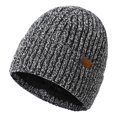 thumbnail image 1 of KALE Bomber Hat Scarf Combo Winter Cultural Solid Color Gray1, 1 of 3