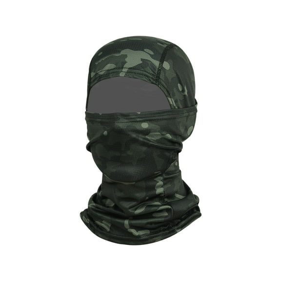 KALE Cycling Mask Camouflage Windproof Outdoor Tactical Solid Color Army Green