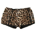 thumbnail image 1 of KALE High Waisted Shorts Women Leopard Print Sequins Waist Tight Hot Girl Womens Short Brown, 1 of 9