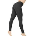 thumbnail image 1 of KALE Leggings for Women Fashionable Fall And Winter Elastic Bottoming Pants Slim Stretch Women's Yoga Pants Black, 1 of 3