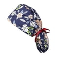 thumbnail image 1 of KALE Scrub Cap Floral Medical Cultural Solid Color Dark Blue1, 1 of 2