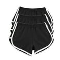 thumbnail image 1 of KALE Shorts for Women Sport Gym Workout Shorts Summer Athletic Yoga Shorts Breathable Casual Pants Red 3 Pc, 1 of 4