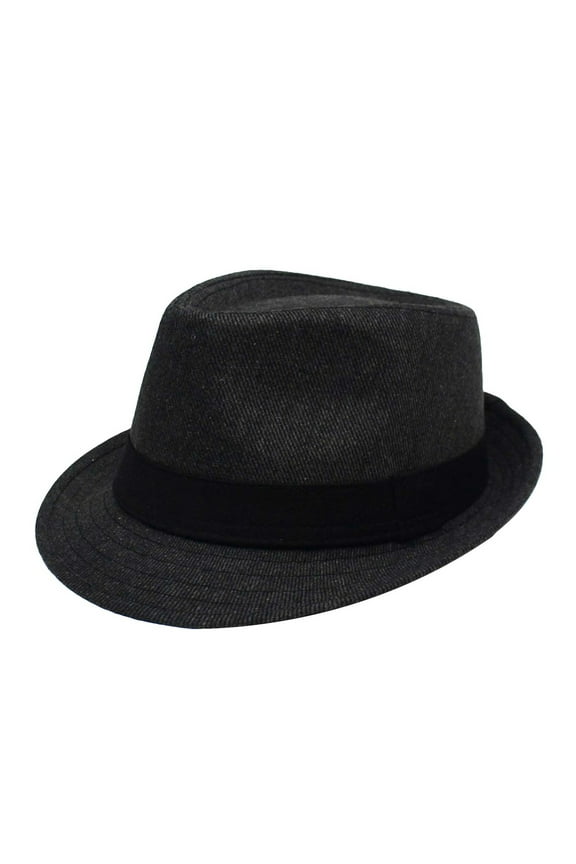 Sun Hat Wide Brim Beach Shield Solid Color Dark Gray