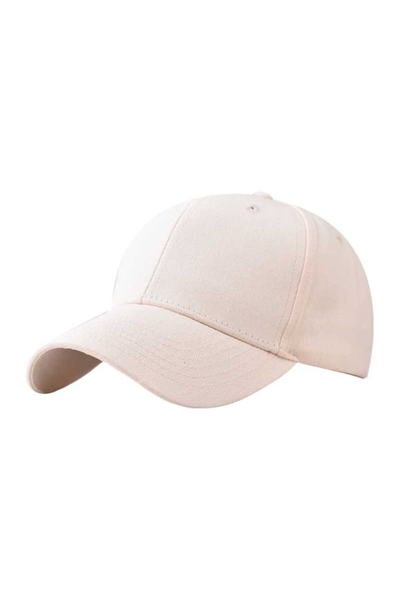 Visors Classic Mesh Breathable Casual Solid Color Beige