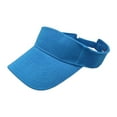 thumbnail image 1 of KALE Visors Topless Adjustable Sporty Outdoor Solid Color Sky Blue, 1 of 3