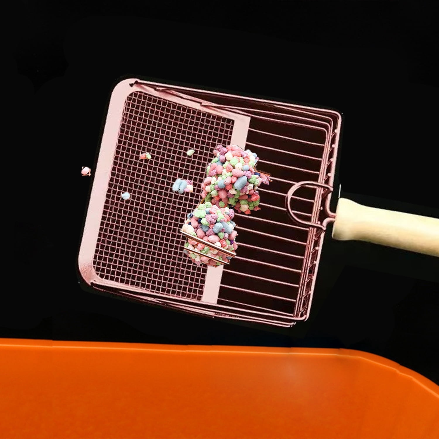 Funny Kitty Litter Pooper Scooper Earrings - Unique Gift For Cat Lovers, 3D Printed Resin, Handmade In USA