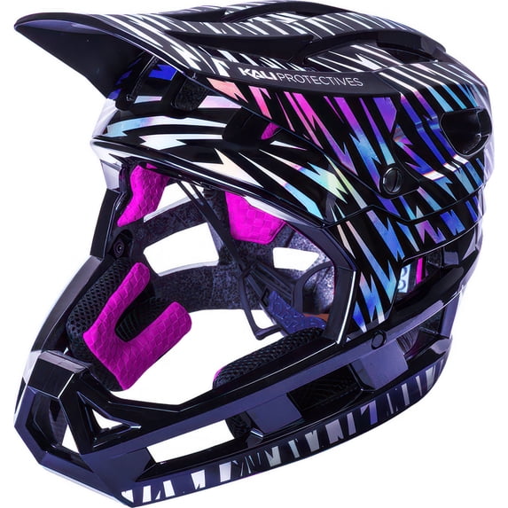 KALI PROTECTIVES DH Invader LTD Zolt/Holo Black XS-M Cycling Helmet (0211325116)