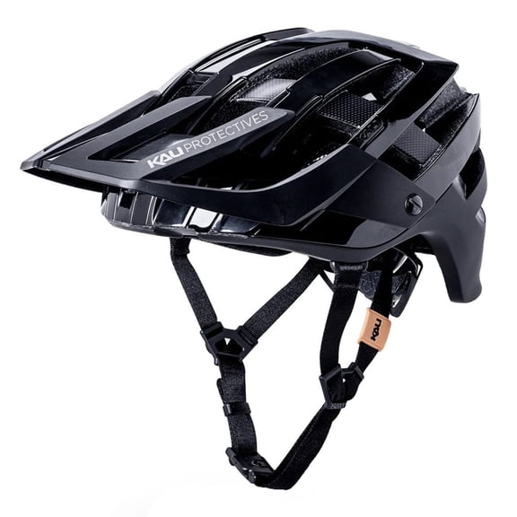 KALI PROTECTIVES Interceptor 2.0 Solid Matte Black/Gloss Black Bike Helmet, S/M (0222323116)