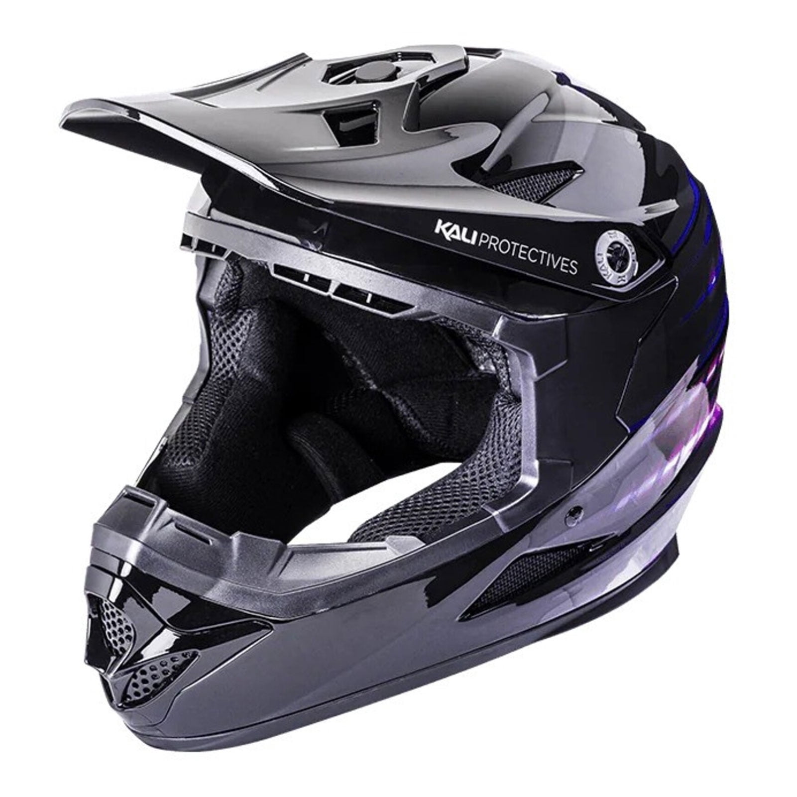 KALI PROTECTIVES Zoka LTD Lightspeed Gloss Multi Full Face Bike Helmet, L (0210625217)