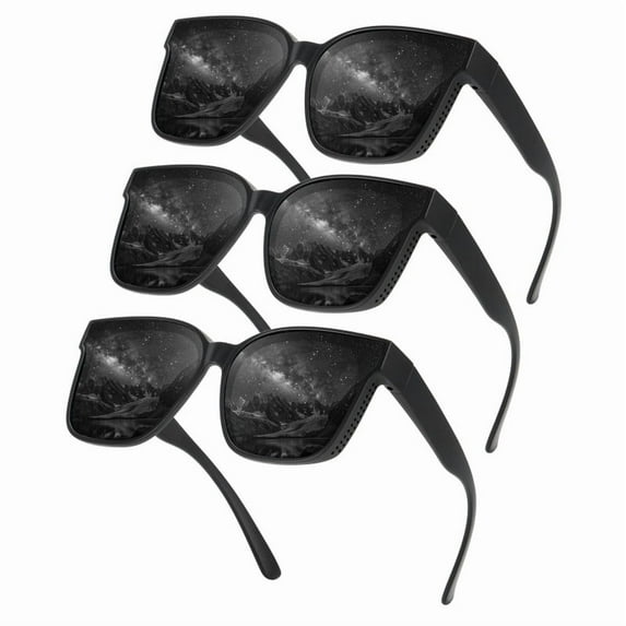 KALIYADI Fit-Over-Glasses Polarized Sunglasses-for-Men Wrap-Around-Sunglasses: Mens Polarized Sunglasses UV400 Protection