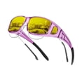 thumbnail image 1 of KALIYADI Night Driving Glasses for Men Women, Night Vision Glasses Fit Over Glasses Sunglasses Anti Glare Polarized HD, 1 of 7