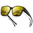 thumbnail image 1 of KALIYADI Night Driving Glasses for Men Women,Night Vision Glasses Fit Over Glasses Sunglasses Anti Glare, 1 of 7