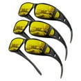 thumbnail image 1 of KALIYADI Night-Vision-Glasses Fit-Over-Glasses Wrap-Around Glasses: Night Vision Glasses Anti Glare HD Polarized for Driving, 1 of 8