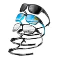 thumbnail image 1 of KALIYADI Polarized Sports Sunglasses for Men,Mens Sun Glasses for Driving Fishing Cycling UV400 Protection 3 Pack, 1 of 8