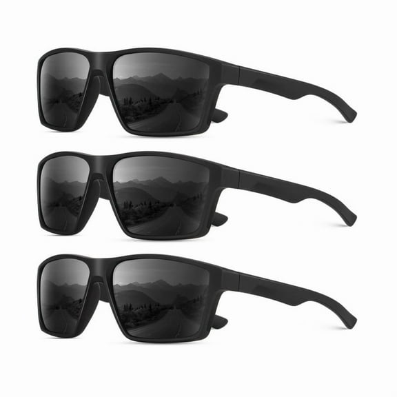 KALIYADI Sports Mens-Sunglasses Women Polarized-Sunglasses-Men: Sun Glasses with UV400 for Driving Running Cycling
