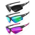 thumbnail image 1 of KALIYADI Sports Sunglasses for Men,Polarized Sun Glasses Baseball Softball with UV400 Protection, 1 of 8