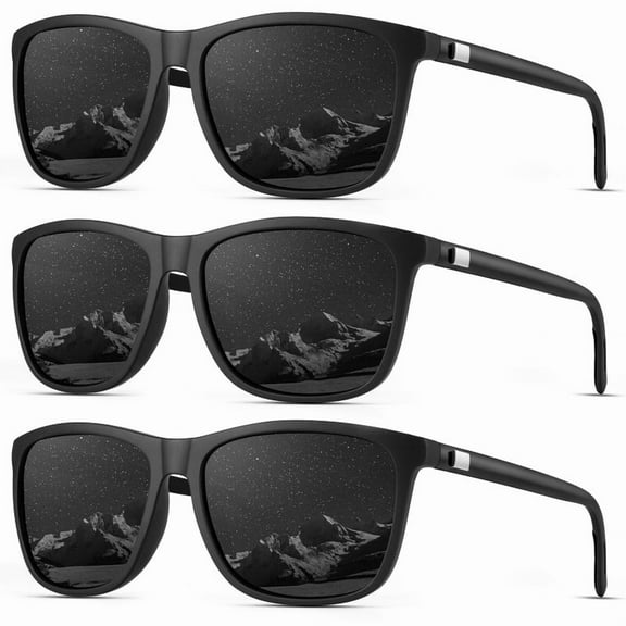 KALIYADI Sunglasses-Men Mens-Sunglasses Polarized Sunglasses: UV Protection Unisex Driving Fishing Lightweight Classic