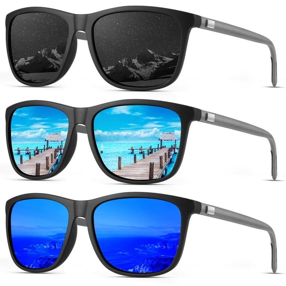 KALIYADI Sunglasses Men Sun Glasses Lightweight Classic Polarized Sunglasses for Women and Men With UV Protection