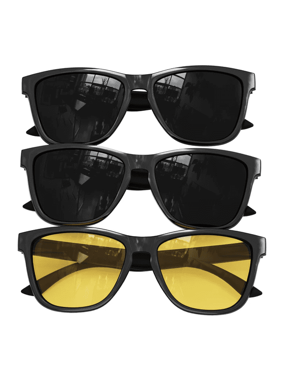 Womens Sunglasses Night Vision Glasses Women Trendy Retro Sun Glasses