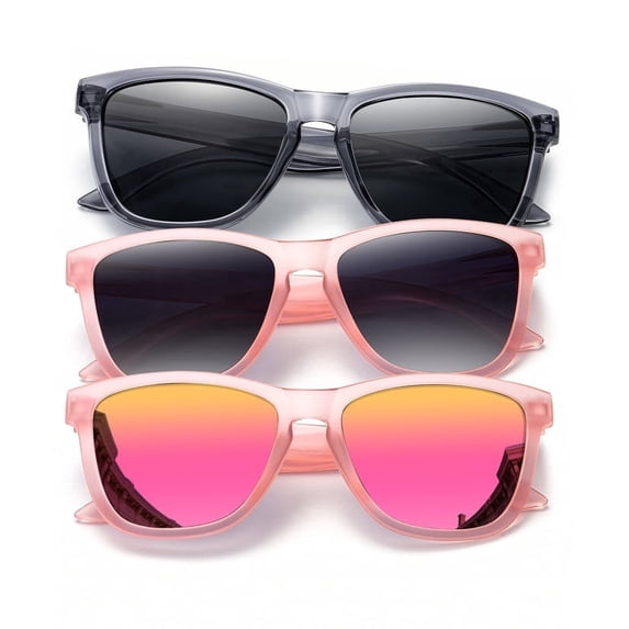 KALIYADI Square women's Sunglasses Polarized UV Protection Trendy Designer Sun Glasses for Women Men