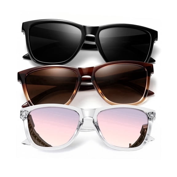 KALIYADI Womens-Sunglasses Polarized Sunglasses-Womens Trendy: Retro Sun Glasses with UV Protection for Travel Driving