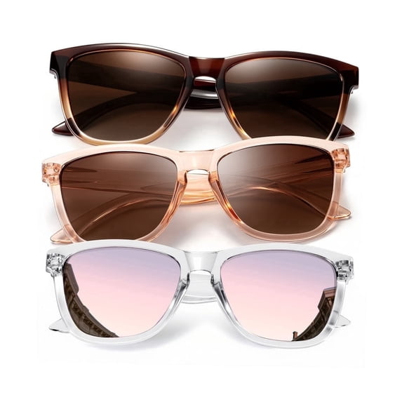 KALIYADI Square women's Sunglasses Polarized UV Protection Trendy Designer Sun Glasses for Women Men