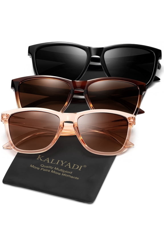 Womens Sunglasses Polarized Sunglasses Women Trendy Retro Sun Glasses with UV Protection
