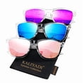 thumbnail image 1 of KALIYADI Polarized Sunglasses for Women Men Retro Square Sun Glasses UV Protection, 1 of 7