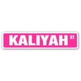 thumbnail image 1 of KALIYAH Street Sign Childrens Name Room Sign | Indoor/Outdoor |  30" Wide, 1 of 5