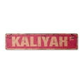 thumbnail image 1 of KALIYAH Vintage Aluminum Street Sign Childrens Name Room Metal Sign rustic metal tin | Indoor/Outdoor |  18" Wide, 1 of 4