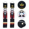 thumbnail image 1 of KALLORY 1 Pair Festive Door Decoration Nutcracker Soldier Pendant Multi Colored Outdoor Display, 1 of 8