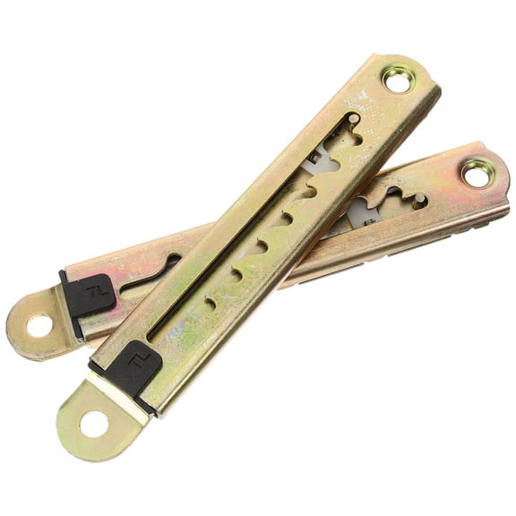 KALLORY 1 Pair Golden Desk Supporting Brackets for Students and Parents with Adjustable Features 18.00X3.00X1.10CM