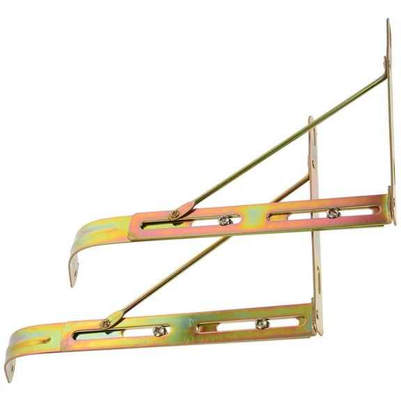 KALLORY 1 Pair Undercounter Sink Bracket Undermount Sink Mounting Support Bracket