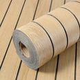 thumbnail image 1 of KALLORY Peel and Stick Wallpaper Wood Plank Roll 40cm x 3m Rustic Faux Wood Grain Removable Self Adhesive Wall Covering for Bedroom, 1 of 10