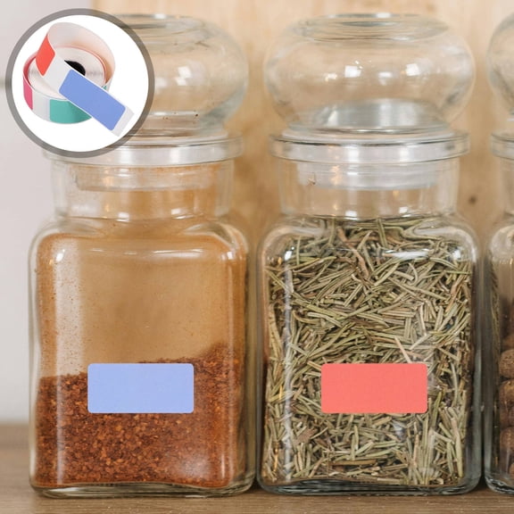 KALLORY 1 Roll Thermal Label Sticker Printing Tapes DIY Tape Stickers Office Home Thermal Labels