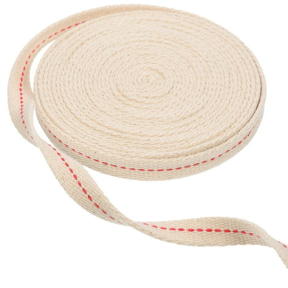 KALLORY 1 Roll of Cotton Wick Oil Lamp Wick Replaceable Oil Lantern Wick Accessory