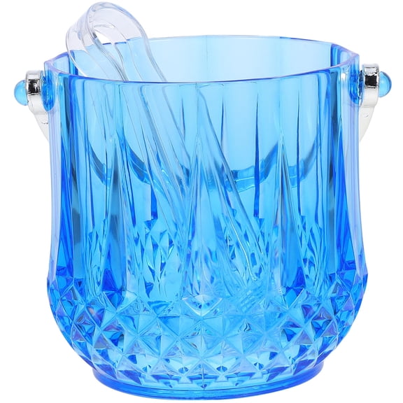 KALLORY Portable Wine Bottle Cooler Bucket Set, Plastic Ice Container for Bar, Home, Outdoor Use, Keeps Wine Cold