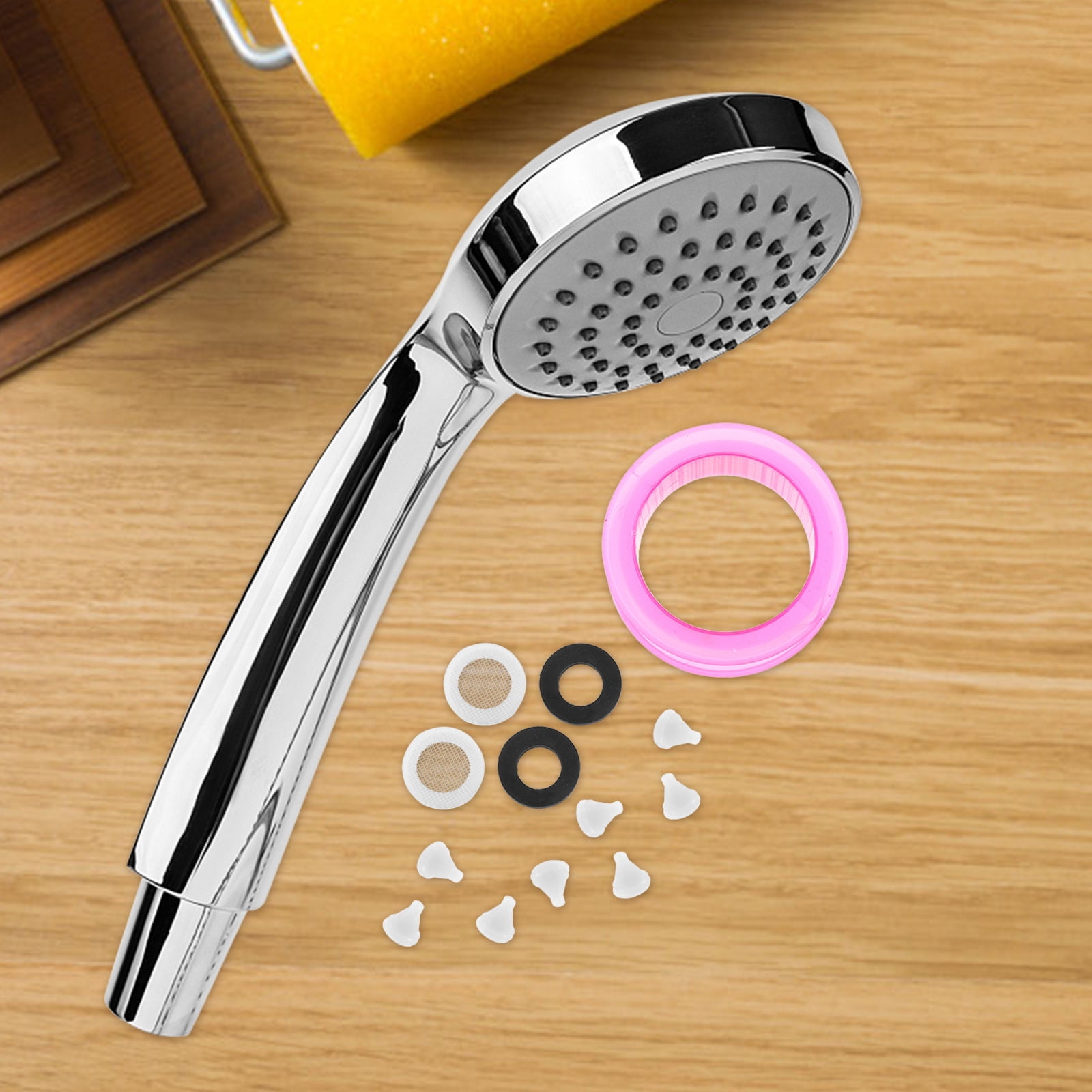 KALLORY 1 Set Shower Head Replacement Part Handheld Shower Head Repair Accessories