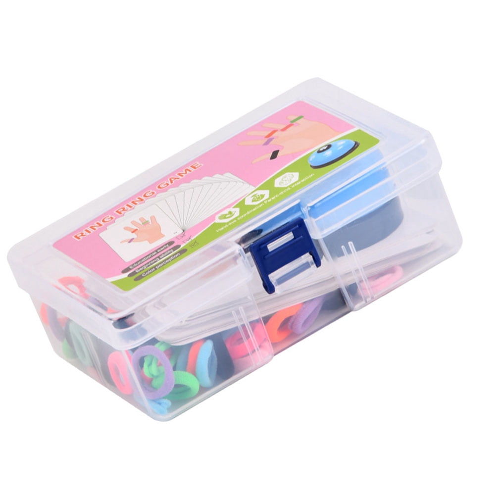 KALLORY 1 Set of Small Sensory Finger Rings Assorted Color for Children ...