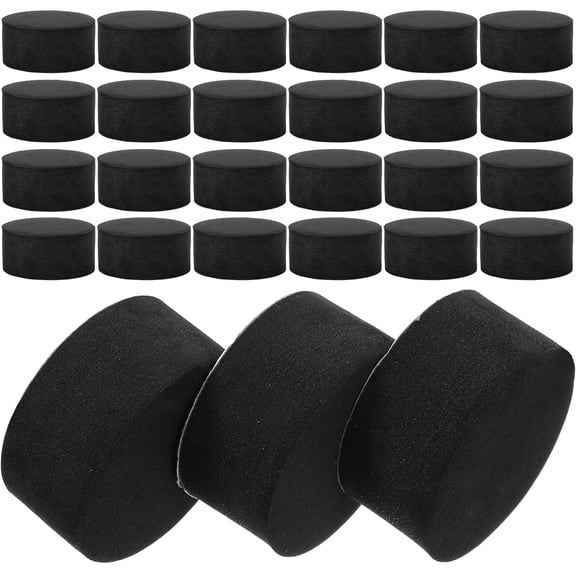 KALLORY 100Pcs EVA Pot Risers for Indoor Plants, Round Nonskid Plant Stand Elevators, Protect and Improve Drainage