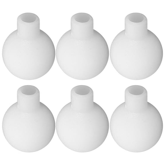 KALLORY 100Pcs String Light Shades White For Outdoor Decorations