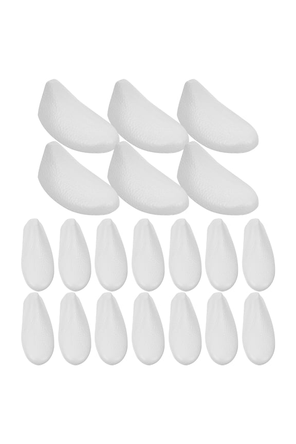 10Pairs Shoe Shaper Inserts for Boots and Shoes with Foam Material and Oval Shape .9x2.8x2.4in