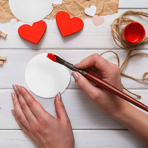 KALLORY 18Pcs Foam Circles for Floral Arrangements Round Polystyrene Shapes