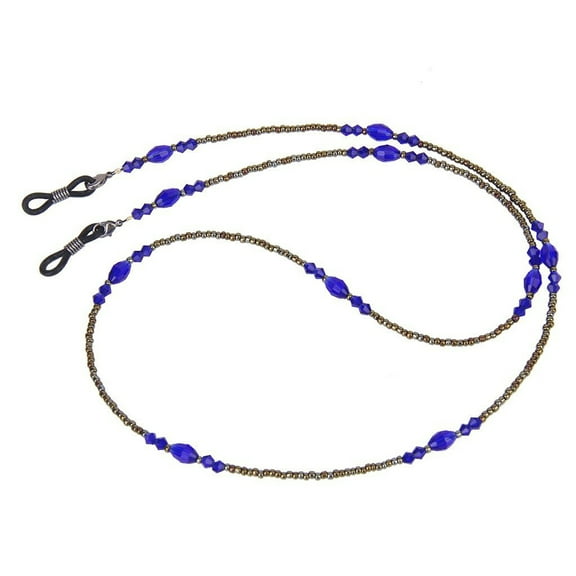 KALLORY 1Pack Eyeglass Chain Bohemia Style Adjustable Non-slip Holds Eyeglasses Securely for Men and Women Daily Use