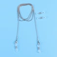 thumbnail image 1 of KALLORY 1Pack Eyewear Accessories Metal Retro Eyeglass Chain with Non-Slip and Adjustable Features, 1 of 8