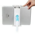 thumbnail image 1 of KALLORY 1Pack Mobile Phone Stand Bracket for Desk Use 2.4x1.2x31.5in Metal Material 360 Degree Rotating Adjustable Arm, 1 of 4