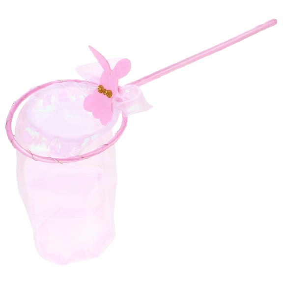 KALLORY Party Candy Bags Glowing Easter Party Bag Pink Cloth 1Pcs