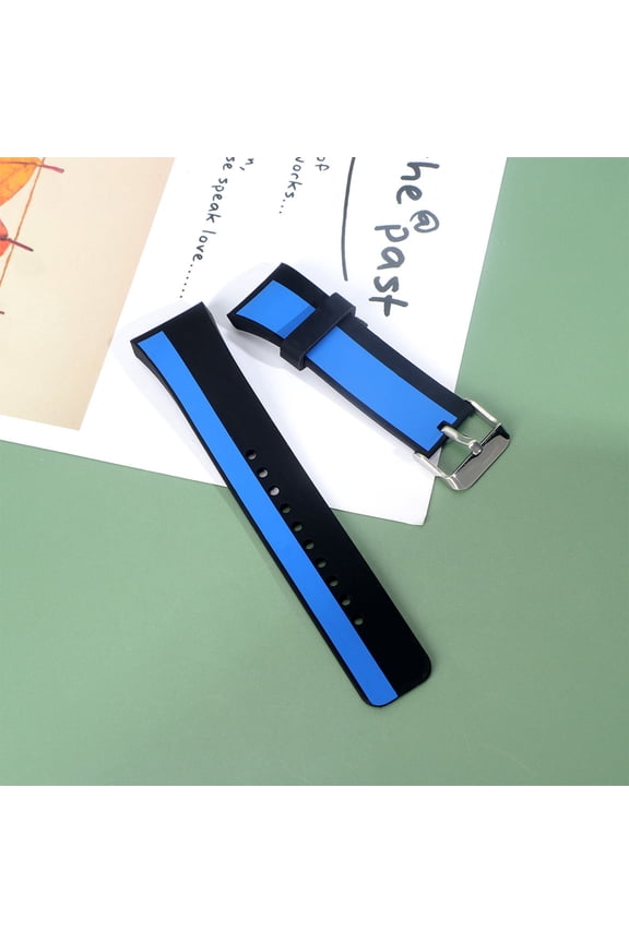 1Pack Safe for Skin Watch Band Strap Replacement Gear s2 R720 Blue