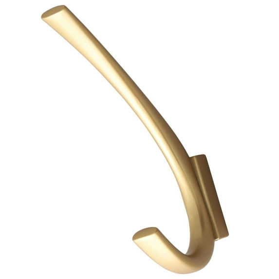 KALLORY Modern Hook Zinc Alloy 1Pack 4.6X0.5X0.5In
